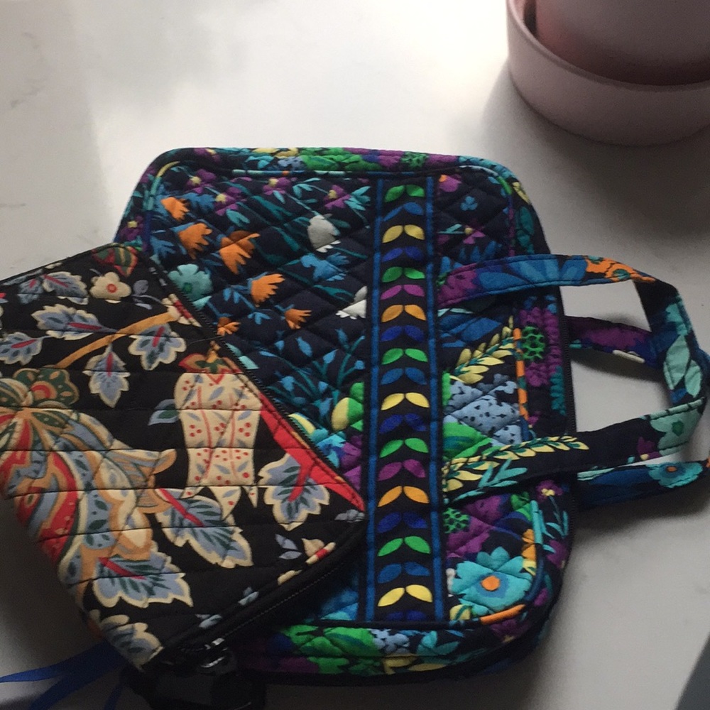 Vera Bradley Book Cover in Midnight Blues & wallet